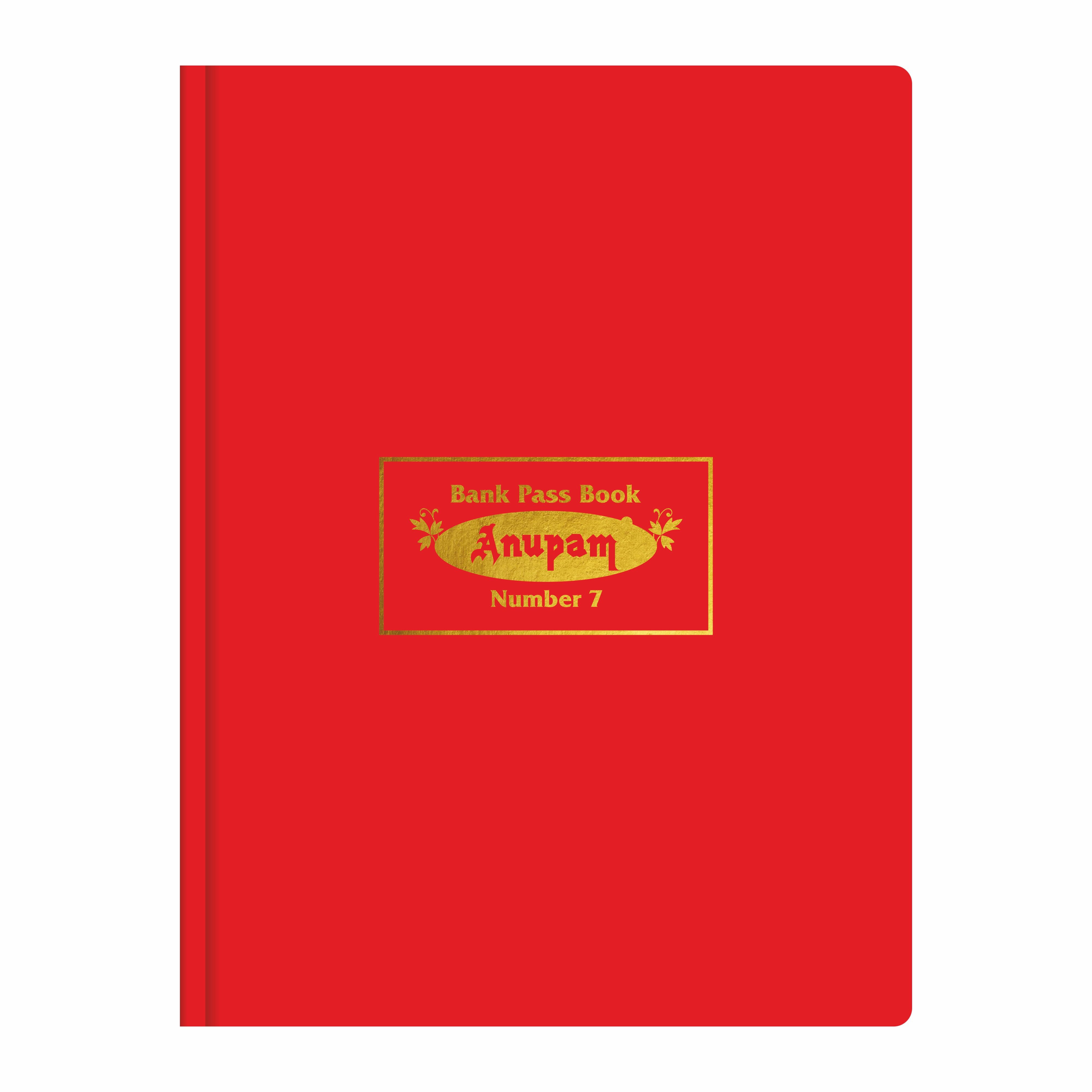 Anupam Bank pass book -premium robust material-hardbound and PVC variants- 80 GSM
